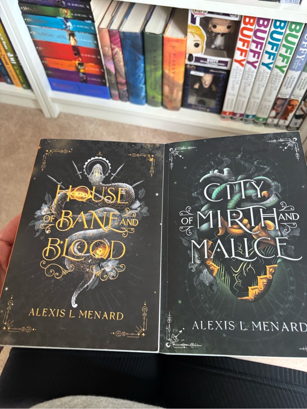 Indie OOP editions Vows Of Vengeance Series Books 1&2 by Alexis L Menard